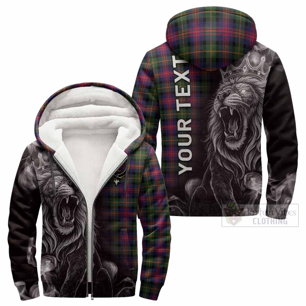 Logan Tartan Sherpa Hoodie Roaring Lion Heritage