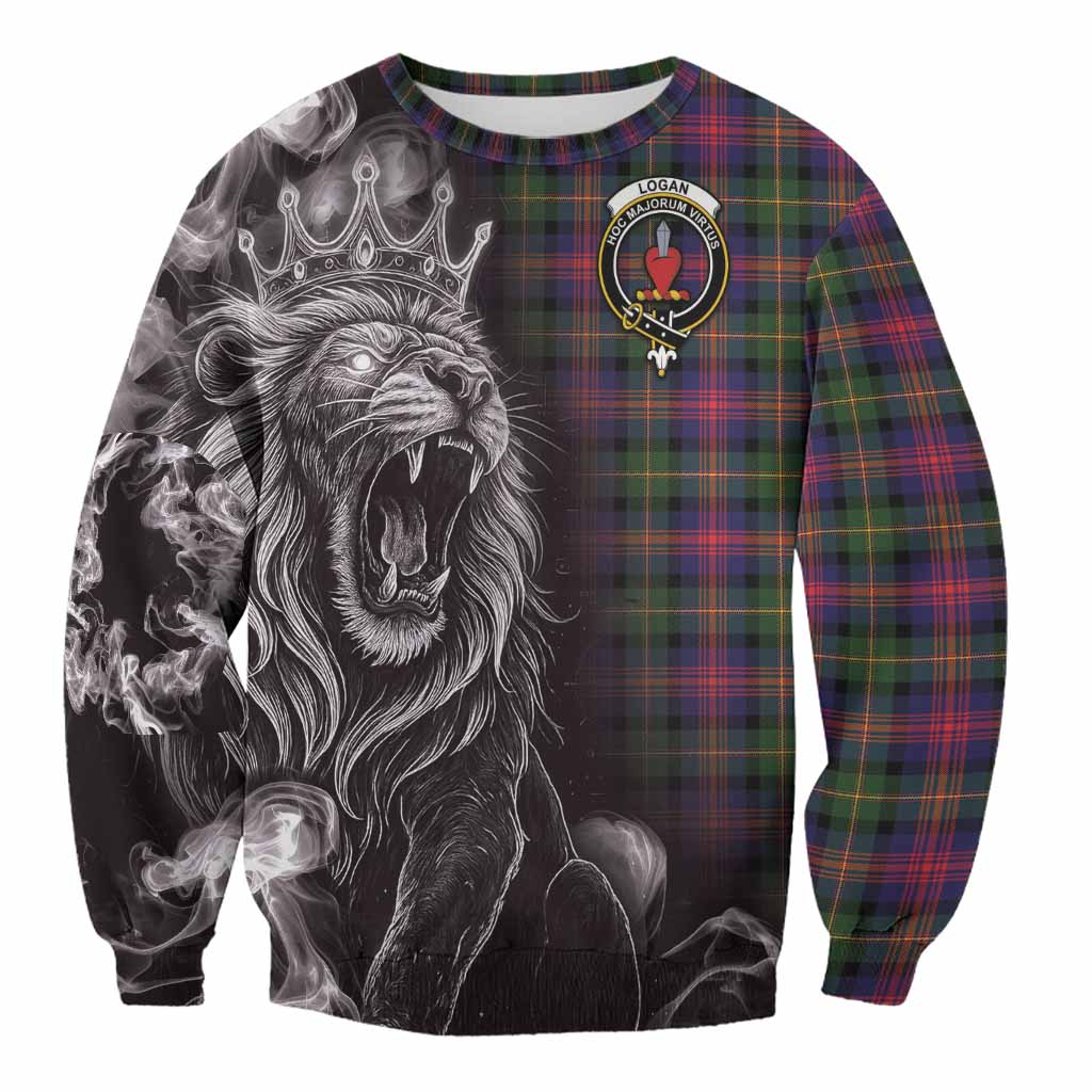 Logan Tartan Sweatshirt Roaring Lion Heritage