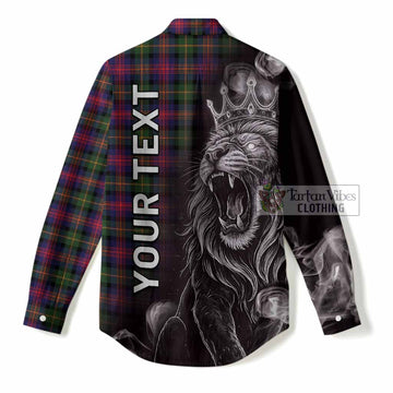 Logan Tartan Women Casual Shirt Roaring Lion Heritage