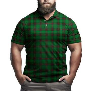 Logie Tartan Mens Polo Shirt Kid - Tartan Vibes Clothing