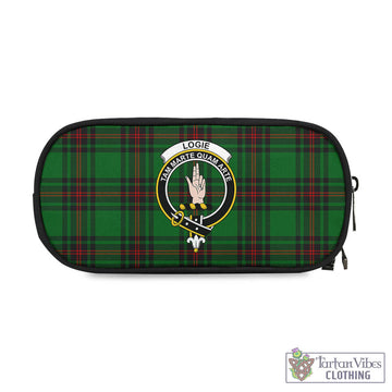 Logie Tartan Pen and Pencil Case with Family Crest One Size 4.13*8.74 inch - Tartan Vibes Clothing