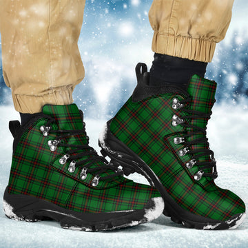 Logie Tartan Alpine Boots Men's Boots - Tartan Vibes Clothing