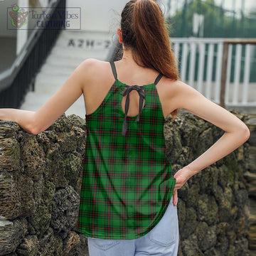 Logie Tartan Loose Halter Neck Camisole - Tartan Vibes Clothing