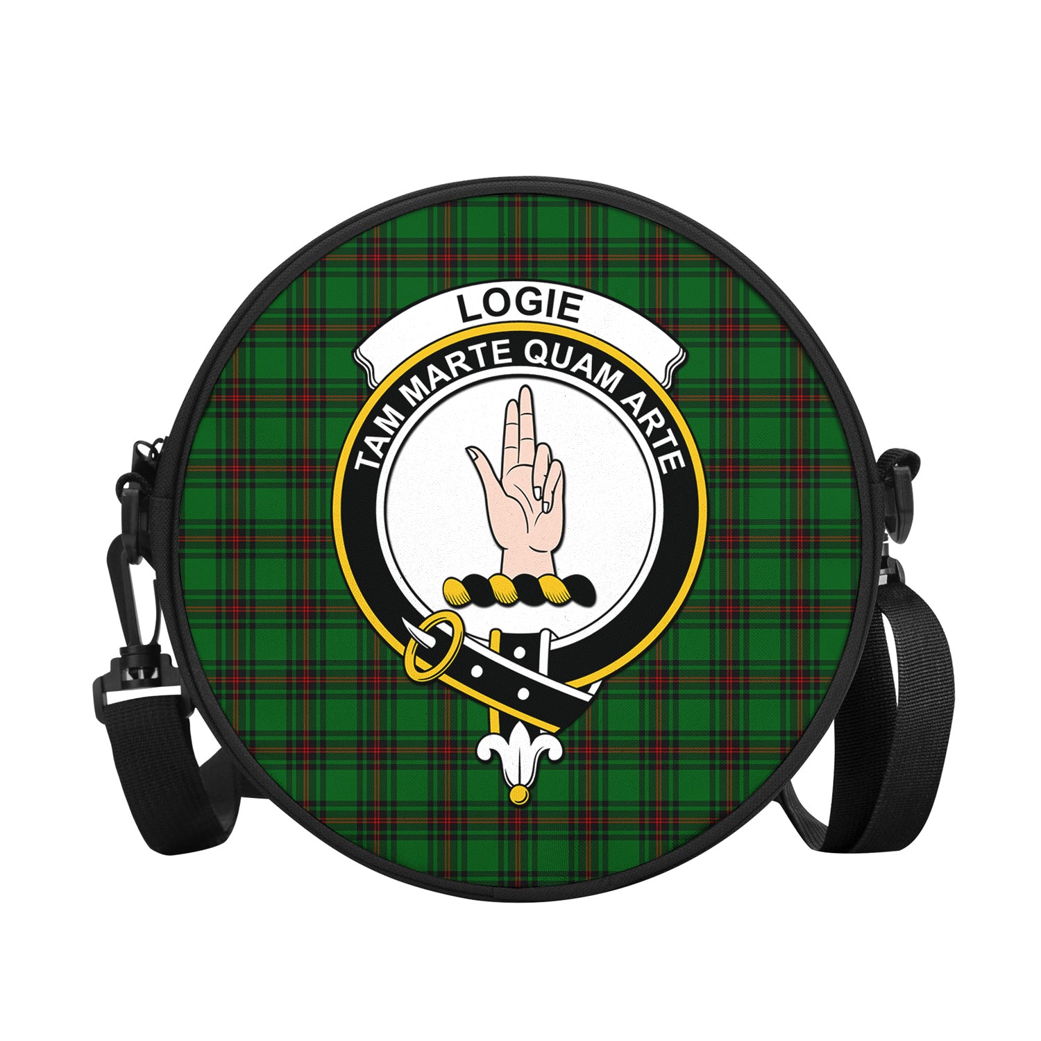 logie-tartan-round-satchel-bags-with-family-crest