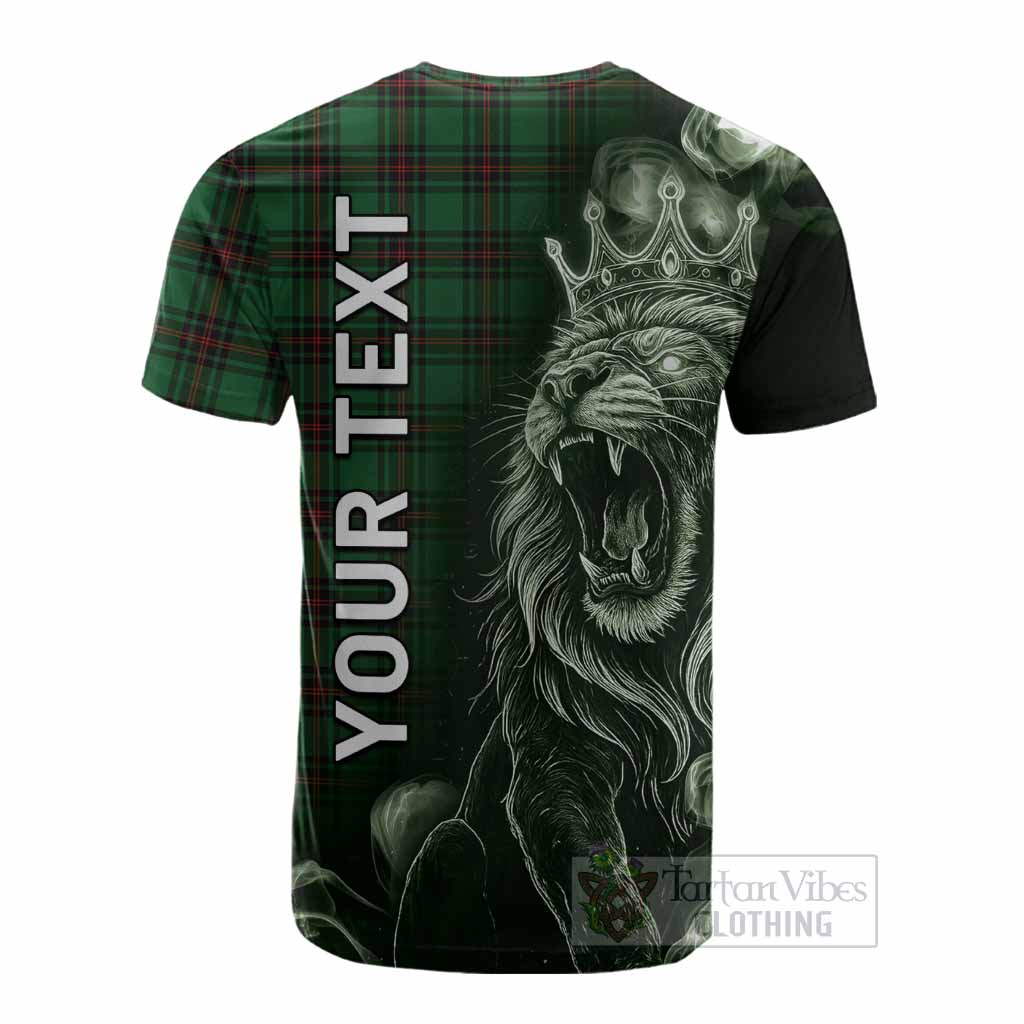 Logie Tartan Cotton T-shirt Roaring Lion Heritage