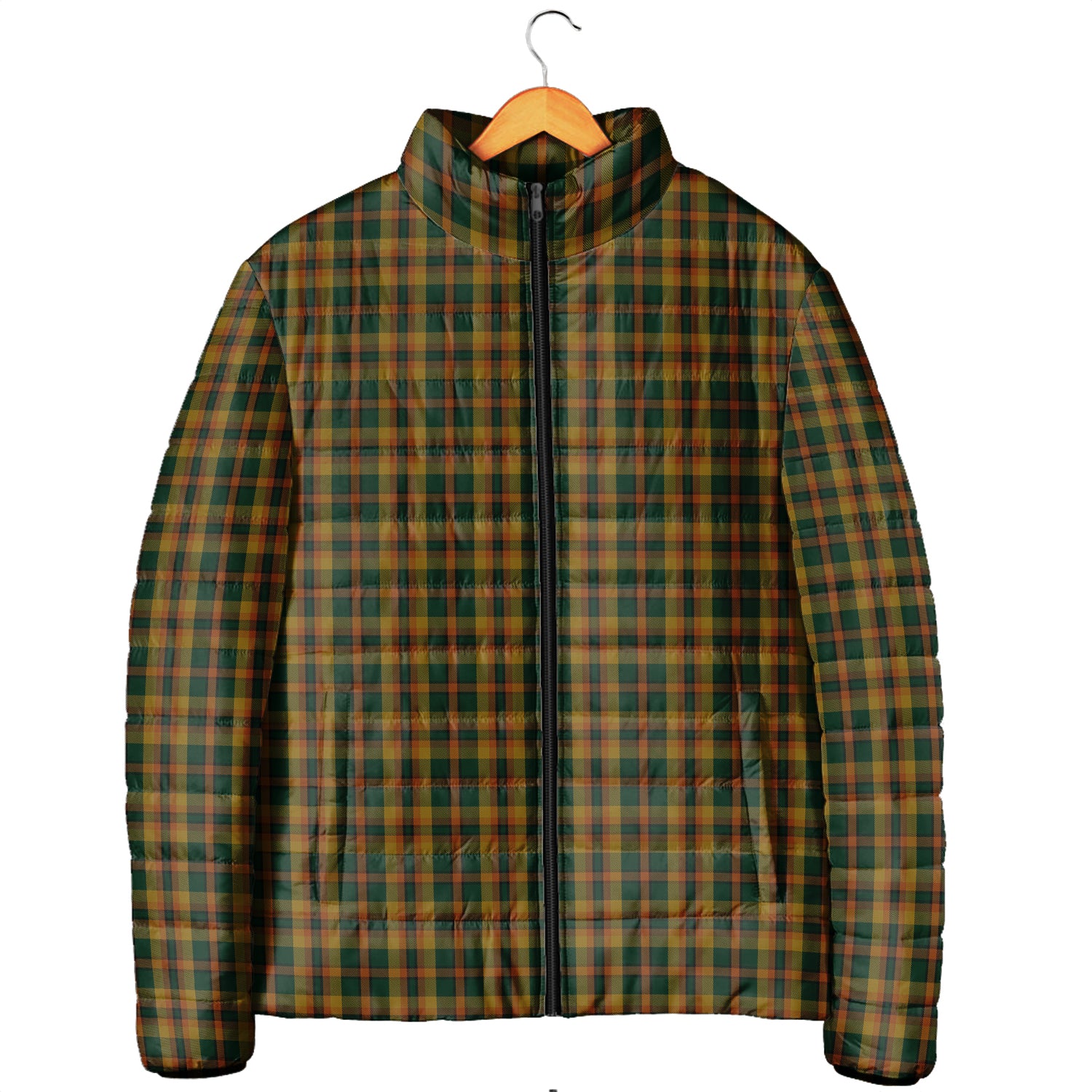 Londonderry (Derry) County Ireland Tartan Padded Jacket Men's Padded Jacket - Tartan Vibes Clothing