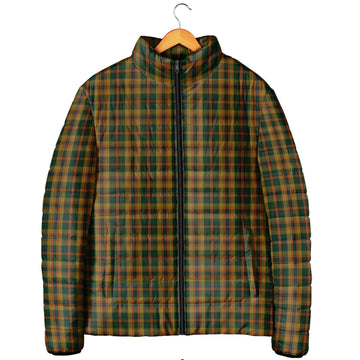 Londonderry (Derry) County Ireland Tartan Padded Jacket Men's Padded Jacket - Tartan Vibes Clothing