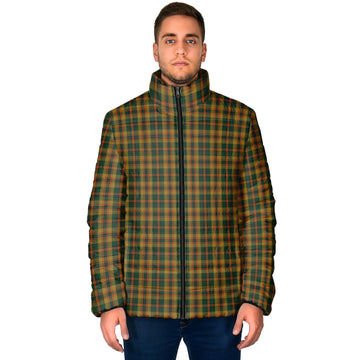 Londonderry (Derry) County Ireland Tartan Padded Jacket - Tartan Vibes Clothing