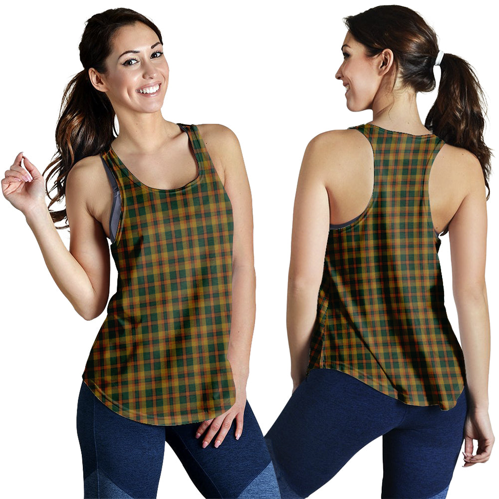 Londonderry (Derry) County Ireland Tartan Women Racerback Tanks 4XL - Tartan Vibes Clothing