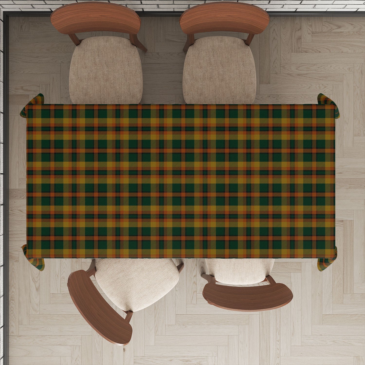 Londonderry (Derry) County Ireland Tartan Tablecloth - Tartan Vibes Clothing