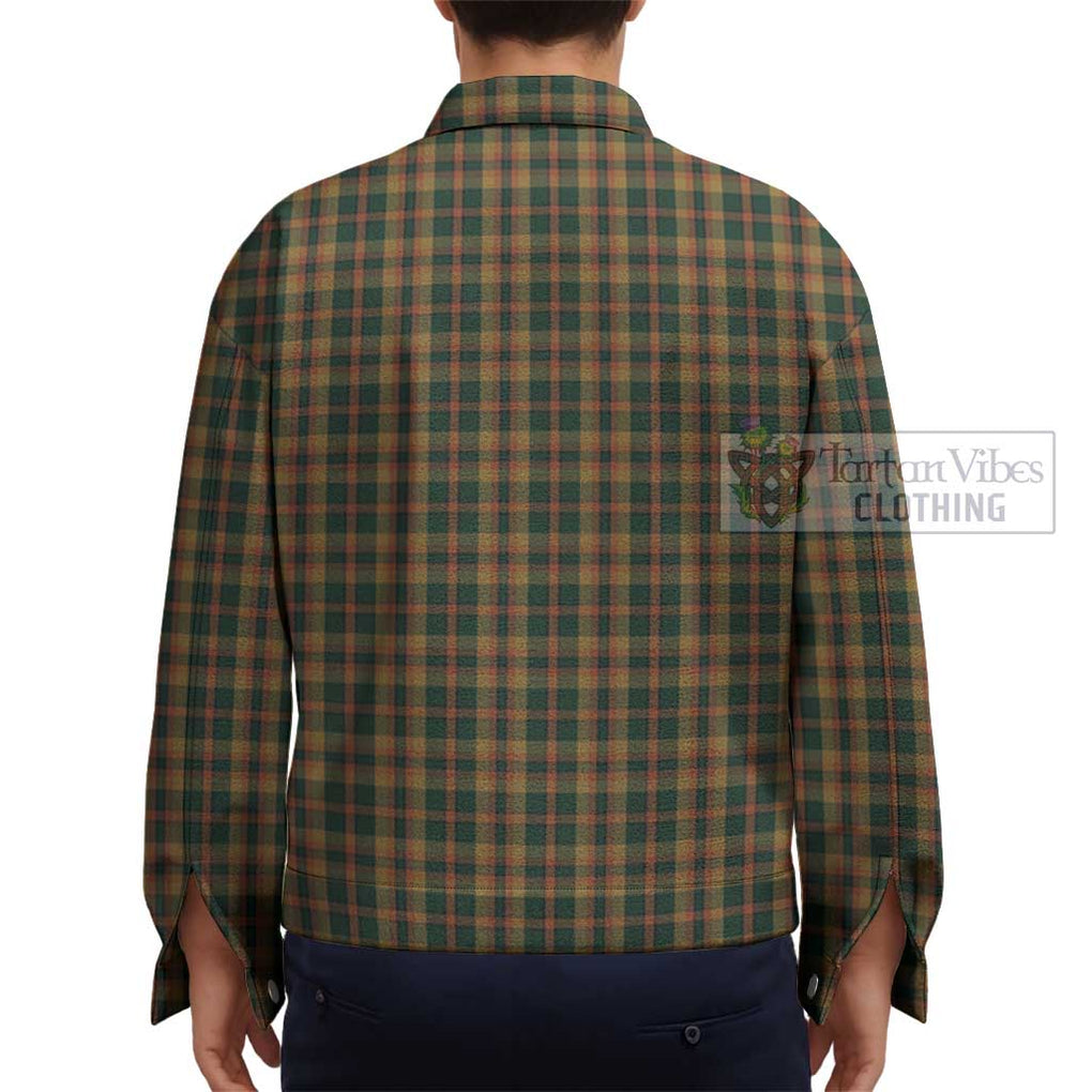 Londonderry (Derry) County Ireland Tartan Unisex Lapel Cotton Jacket - Tartan Vibes Clothing