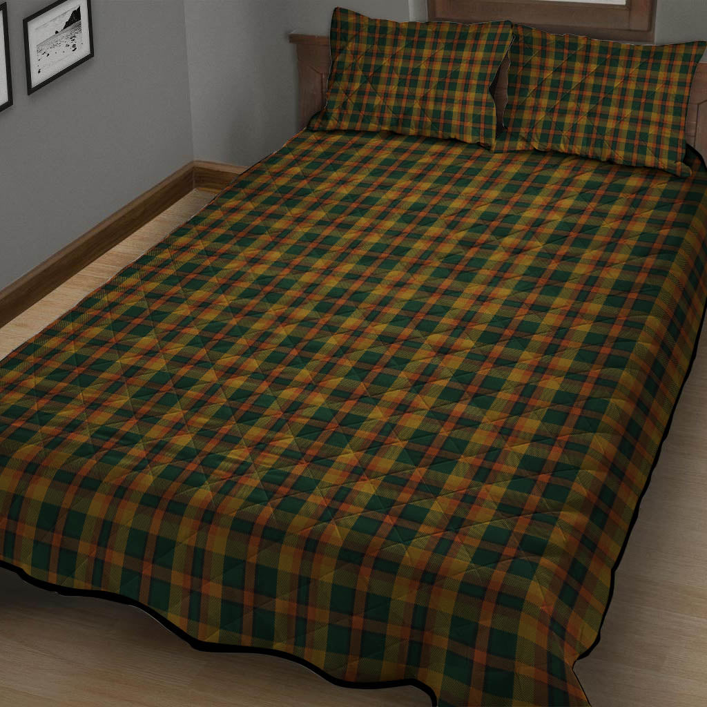 Londonderry (Derry) County Ireland Tartan Quilt Bed Set - Tartan Vibes Clothing