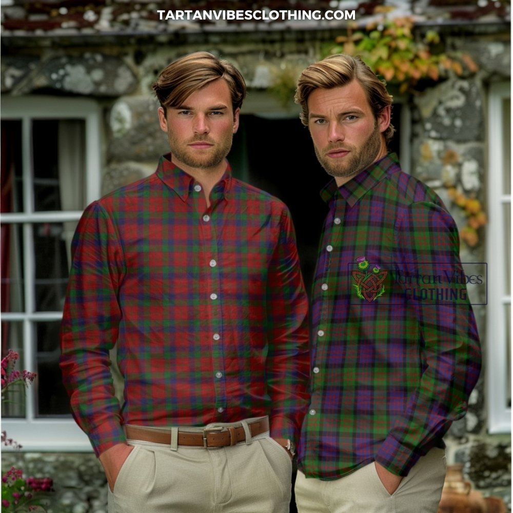 Robertson Tartan Long Sleeve Button Up Shirt