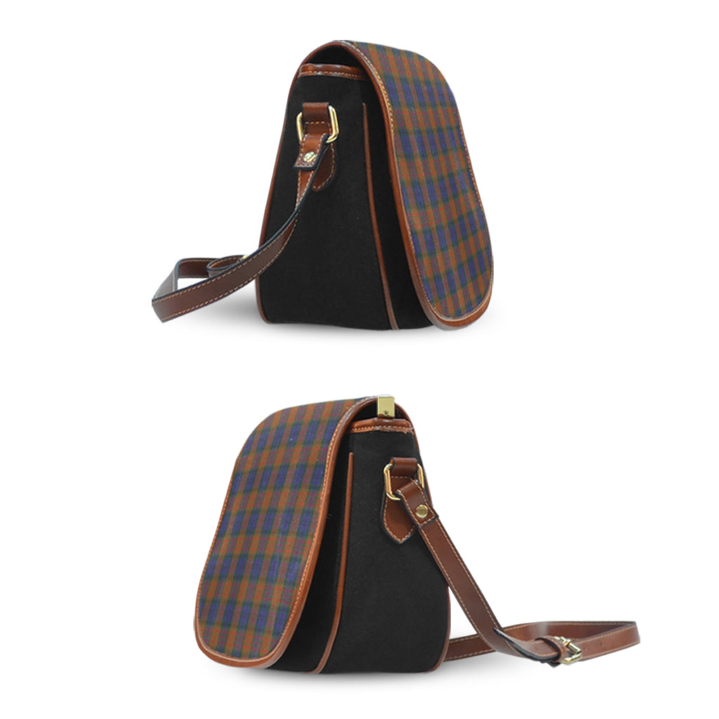 Longford County Ireland Tartan Saddle Bag - Tartan Vibes Clothing