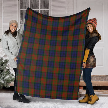 Longford County Ireland Tartan Blanket - Tartan Vibes Clothing