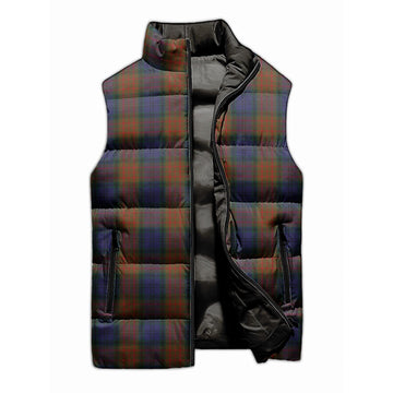 Longford County Ireland Tartan Sleeveless Puffer Jacket