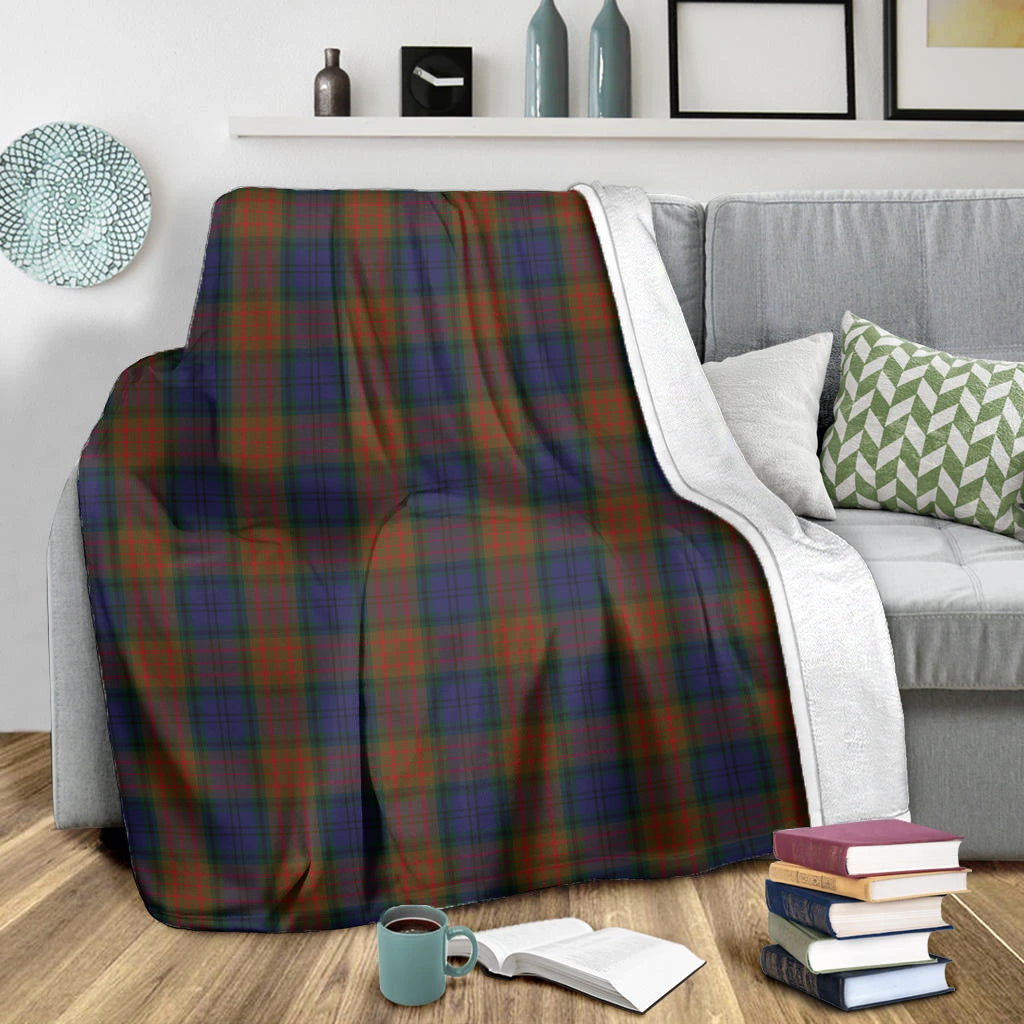 Longford County Ireland Tartan Blanket - Tartan Vibes Clothing