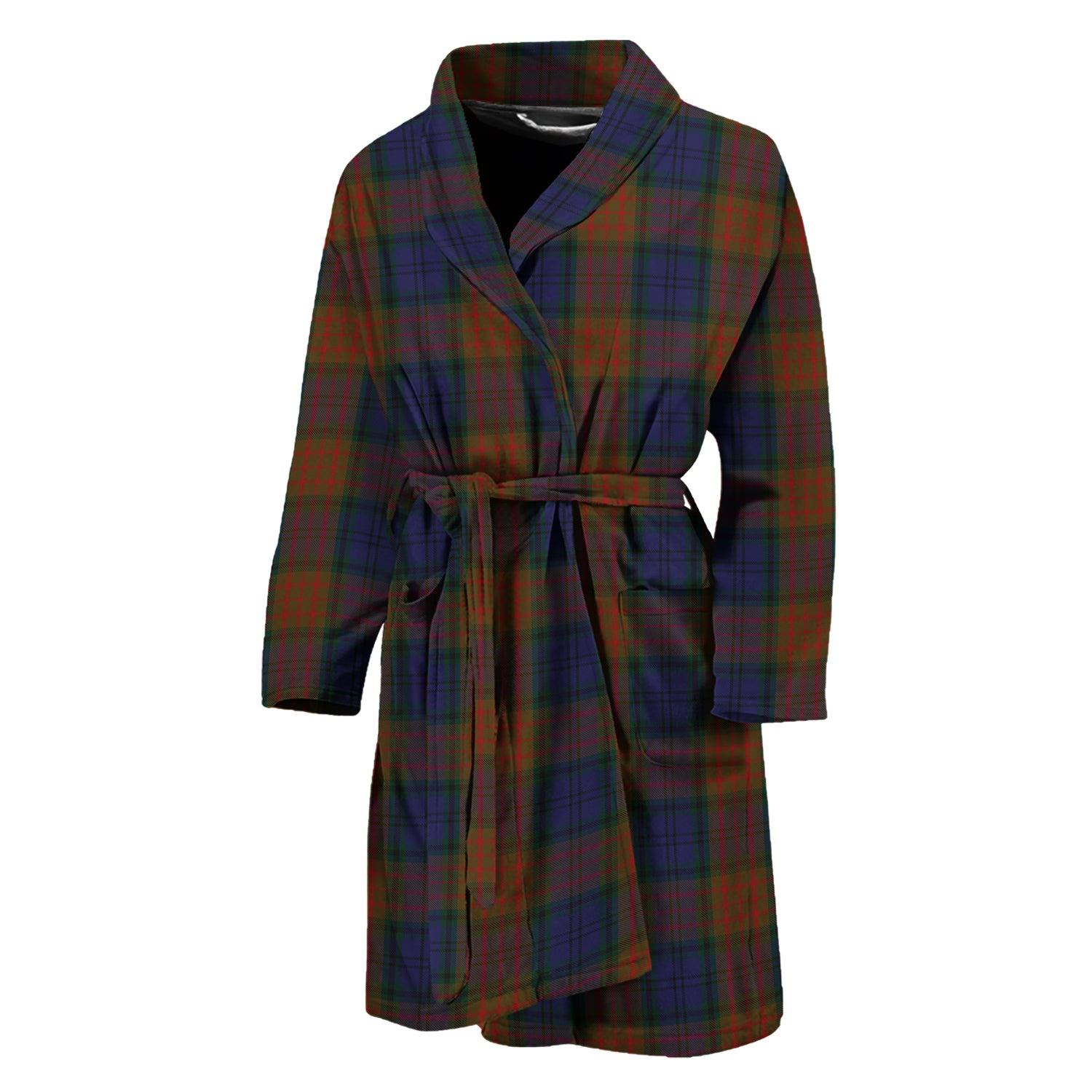 Longford County Ireland Tartan Bathrobe - Tartan Vibes Clothing