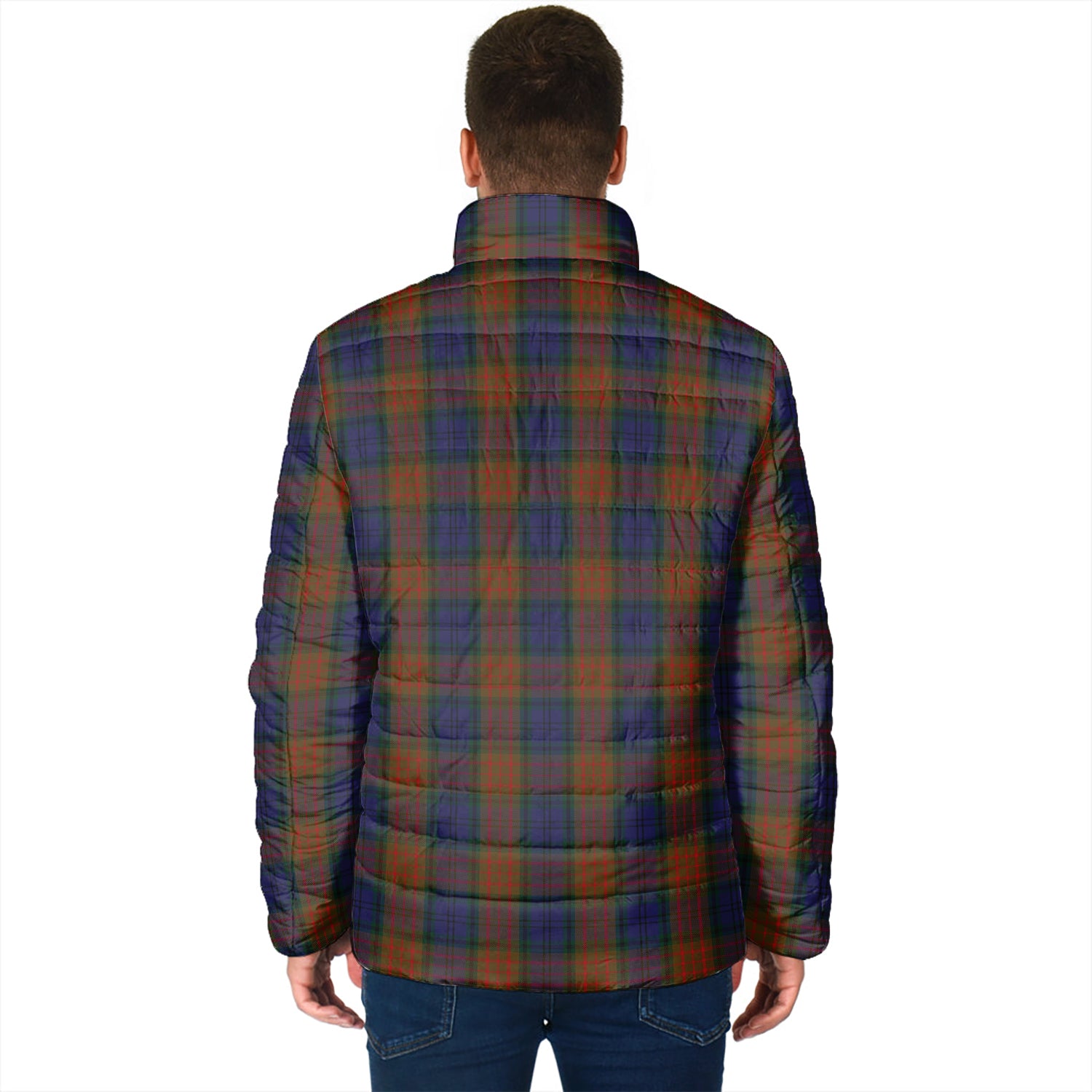 Longford County Ireland Tartan Padded Jacket - Tartan Vibes Clothing