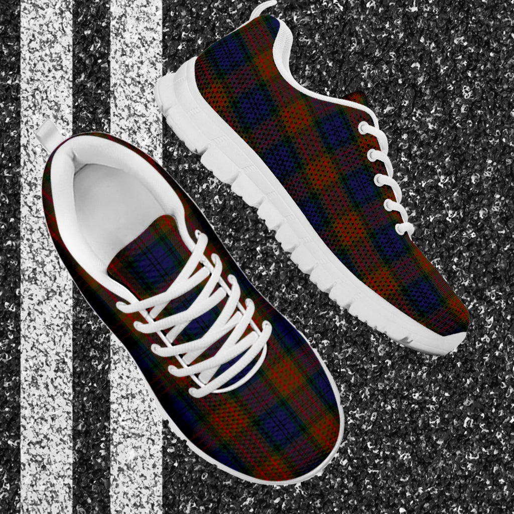 Longford County Ireland Tartan Sneakers - Tartan Vibes Clothing