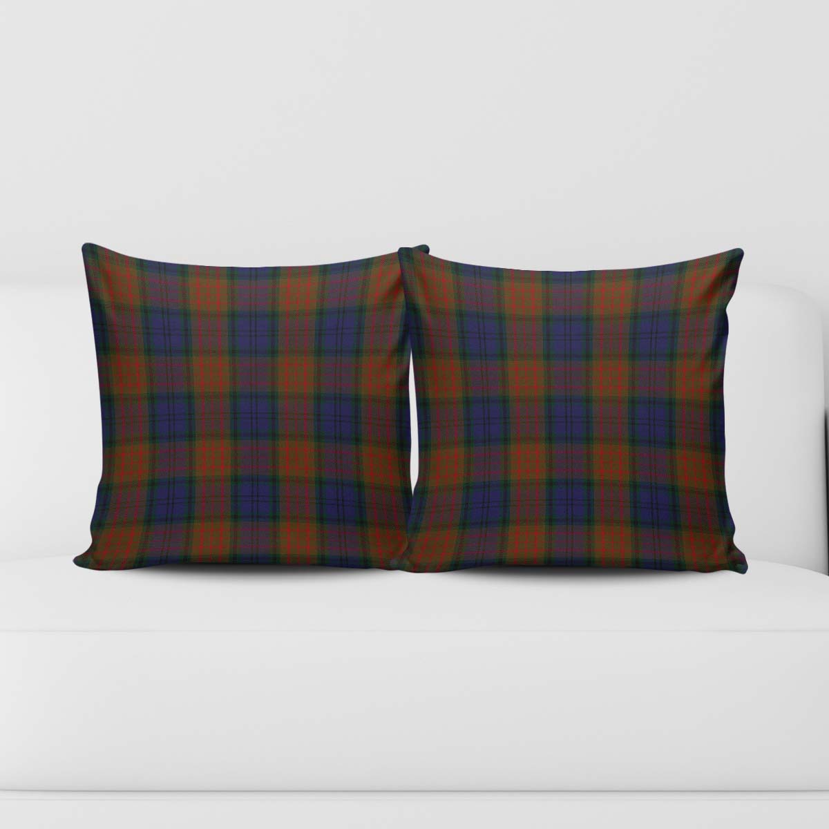 Longford County Ireland Tartan Pillow Cover Square Pillow Cover - Tartanvibesclothing