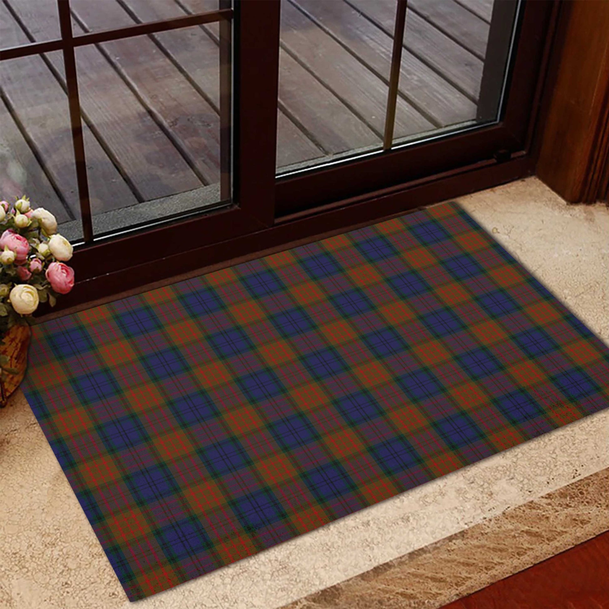 Longford County Ireland Tartan Door Mat - Tartanvibesclothing