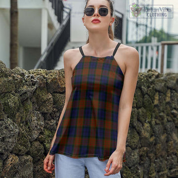 Tartan Vibes Clothing Longford County Ireland Tartan Loose Halter Neck Camisole