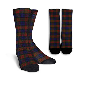 Longford County Ireland Tartan Crew Socks - Tartanvibesclothing