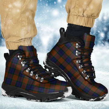 Longford County Ireland Tartan Alpine Boots - Tartanvibesclothing