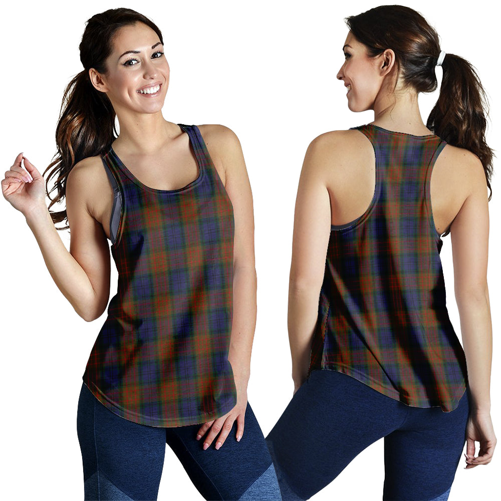 longford-county-ireland-tartan-women-racerback-tanks