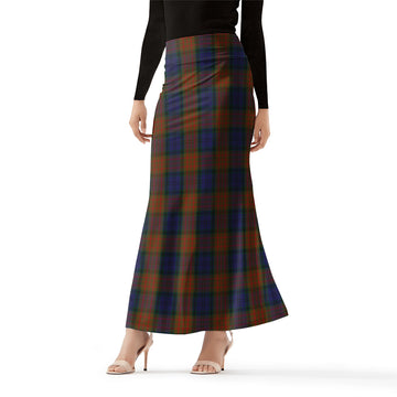 Longford County Ireland Tartan Womens Full Length Skirt