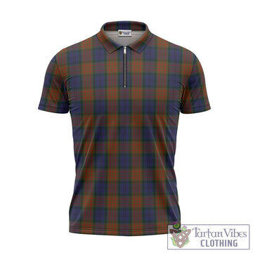 Tartan Vibes Clothing Longford County Ireland Tartan Zipper Polo Shirt