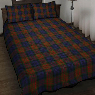 Longford County Ireland Tartan Quilt Bed Set