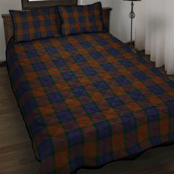 Longford County Ireland Tartan Quilt Bed Set - Tartan Vibes Clothing