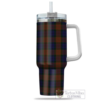 Tartan Vibes Clothing Longford County Ireland Tartan Tumbler with Handle