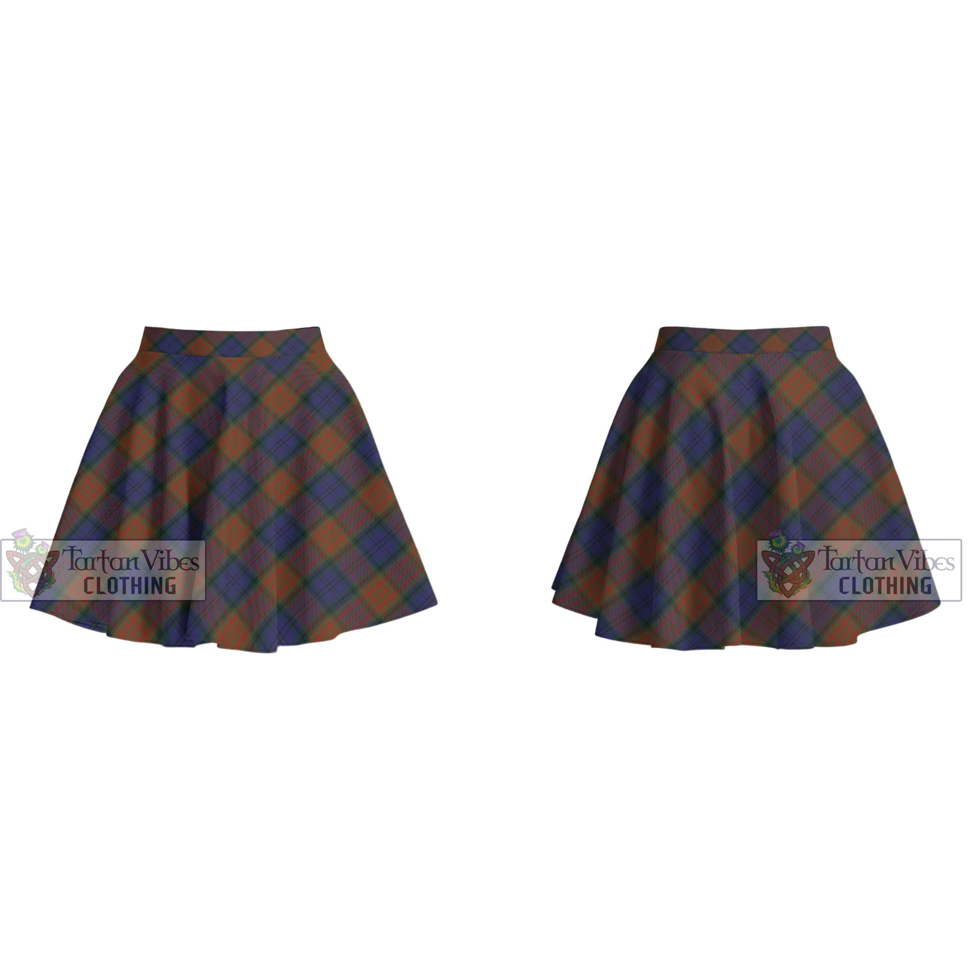 Tartan Vibes Clothing Longford County Ireland Tartan Women's Plated Mini Skirt