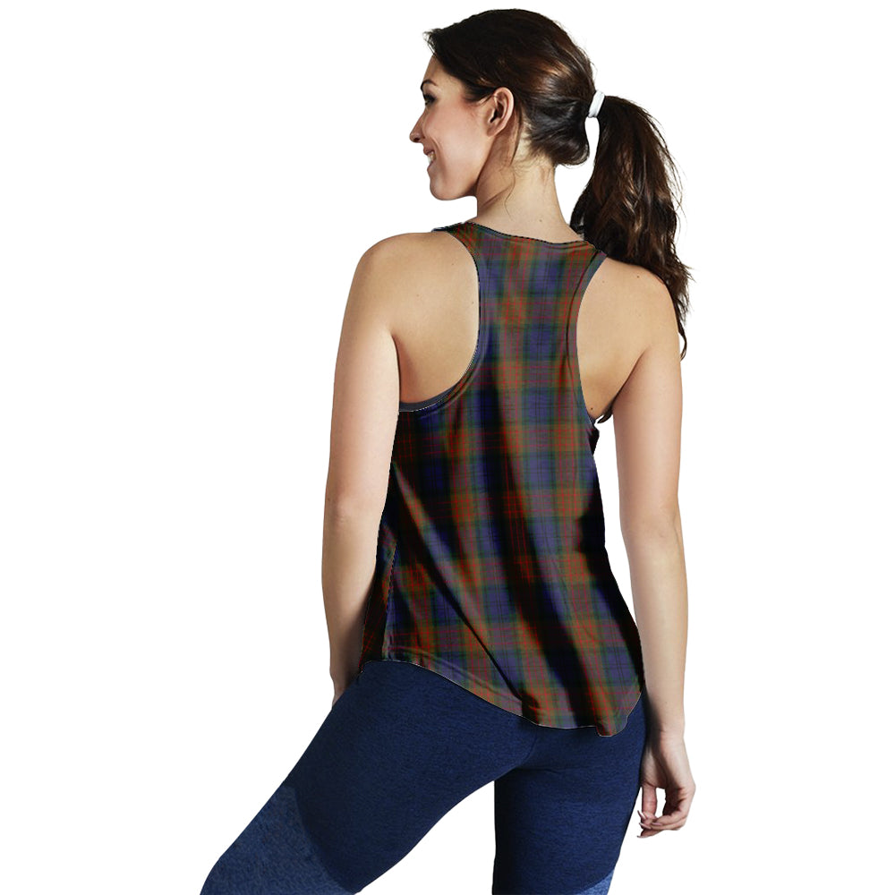 longford-county-ireland-tartan-women-racerback-tanks