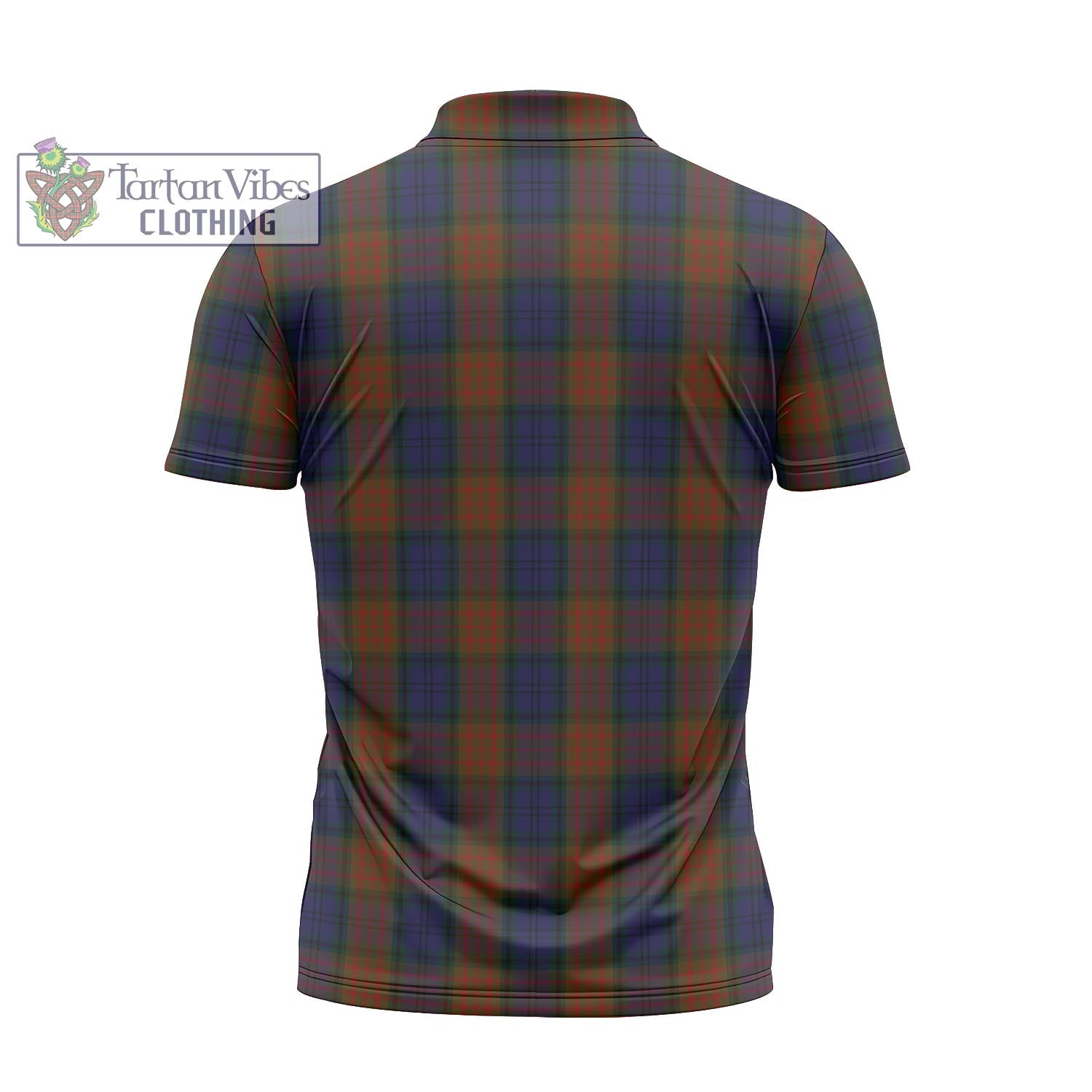 Tartan Vibes Clothing Longford County Ireland Tartan Zipper Polo Shirt