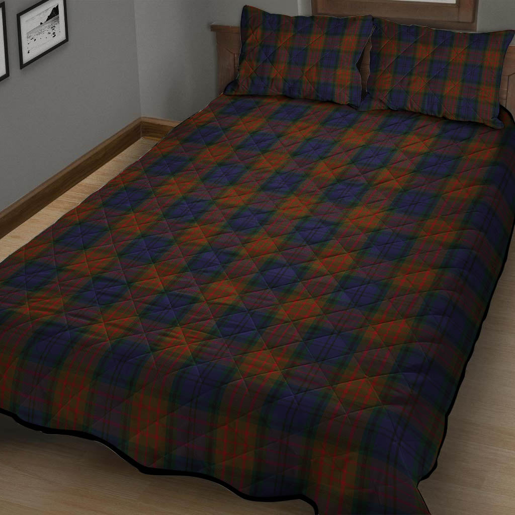 Longford County Ireland Tartan Quilt Bed Set - Tartan Vibes Clothing