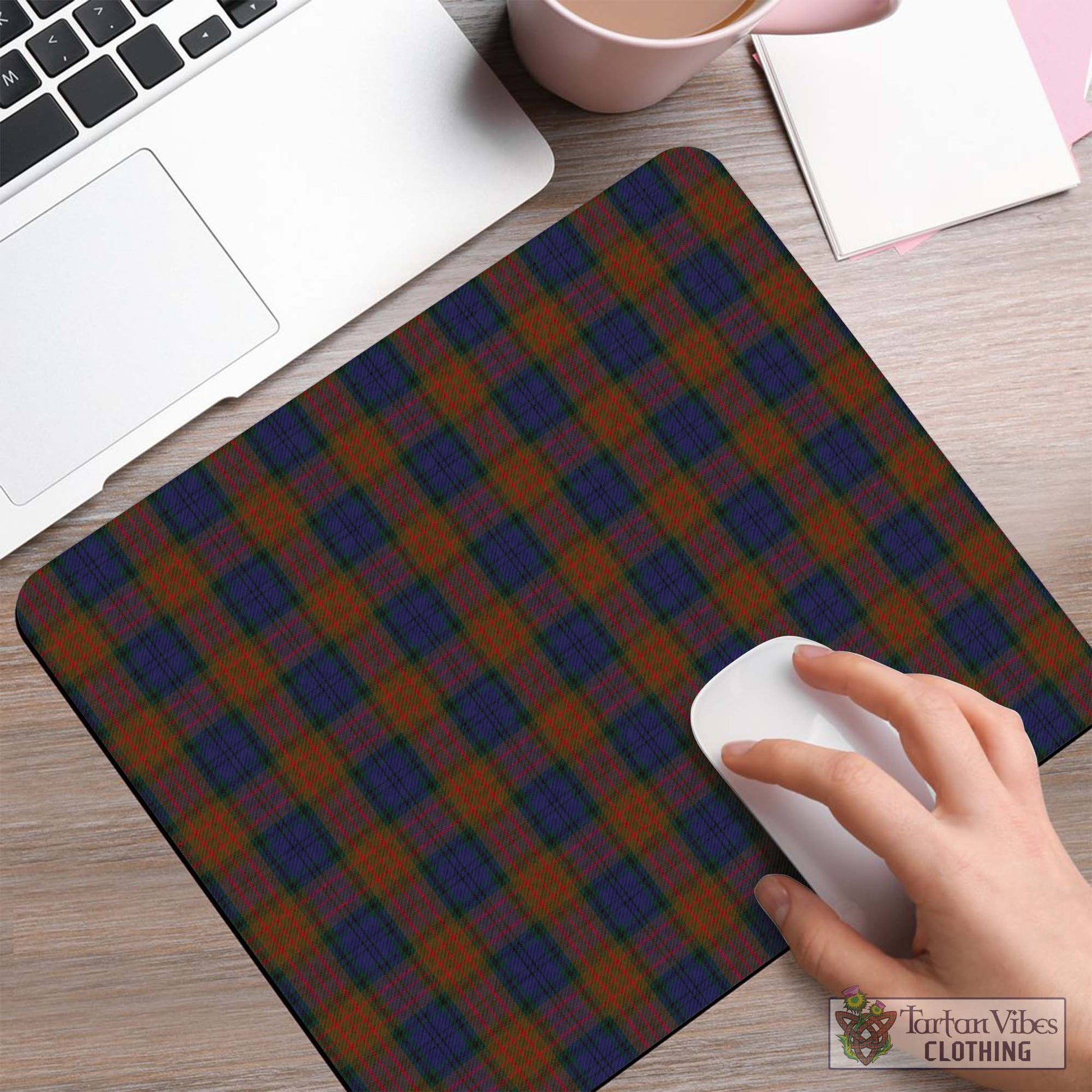 Tartan Vibes Clothing Longford County Ireland Tartan Mouse Pad