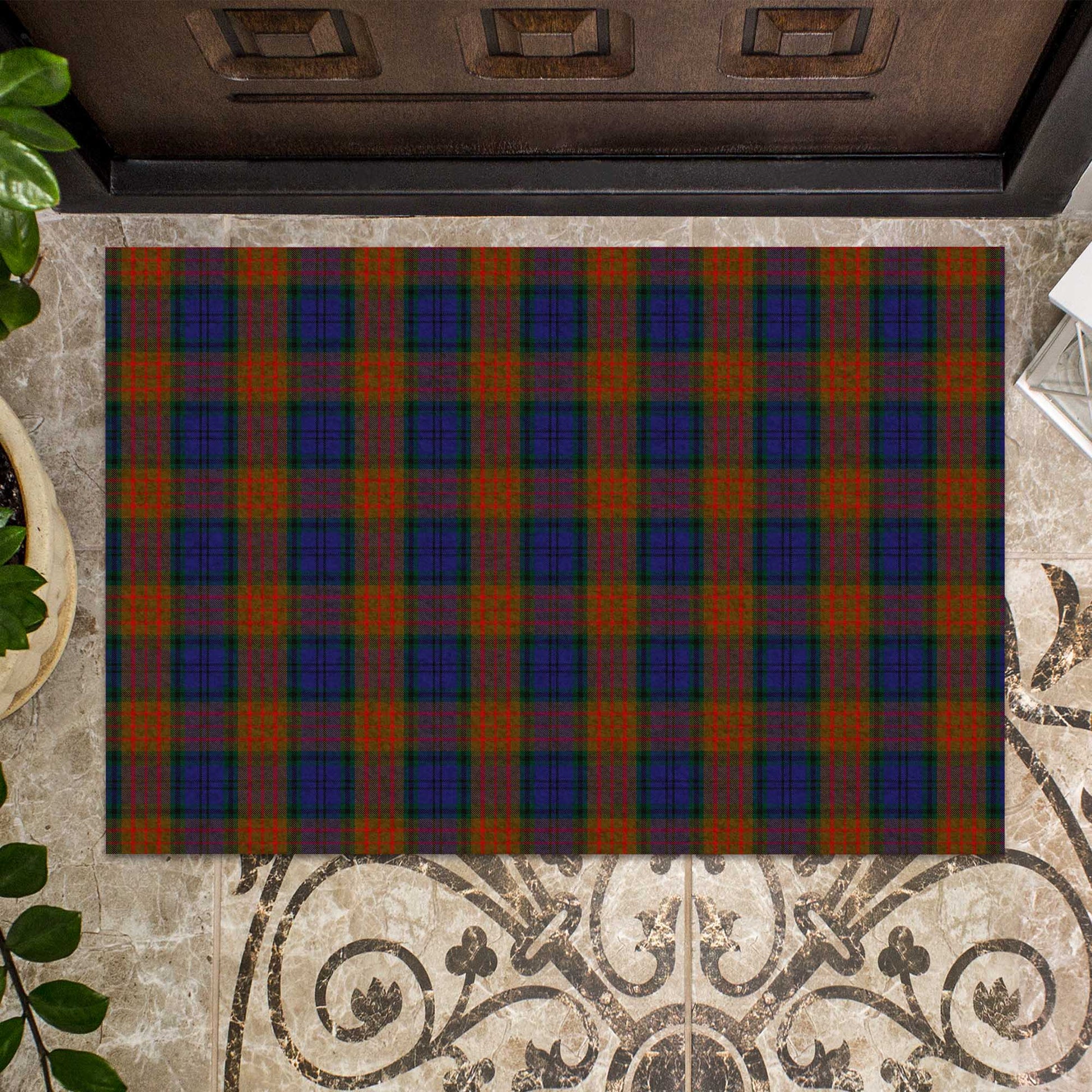 Longford County Ireland Tartan Door Mat - Tartanvibesclothing