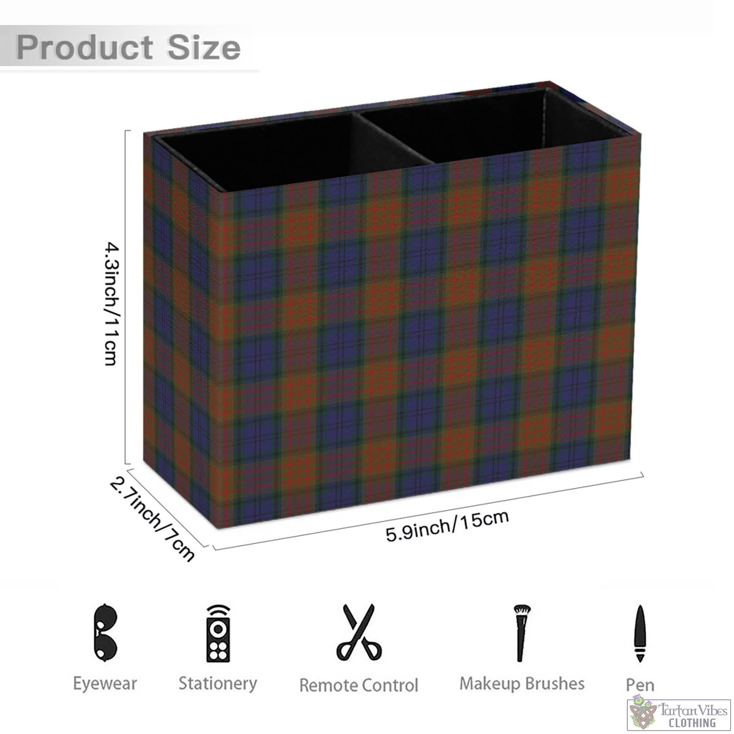 Tartan Vibes Clothing Longford County Ireland Tartan Pen Holder
