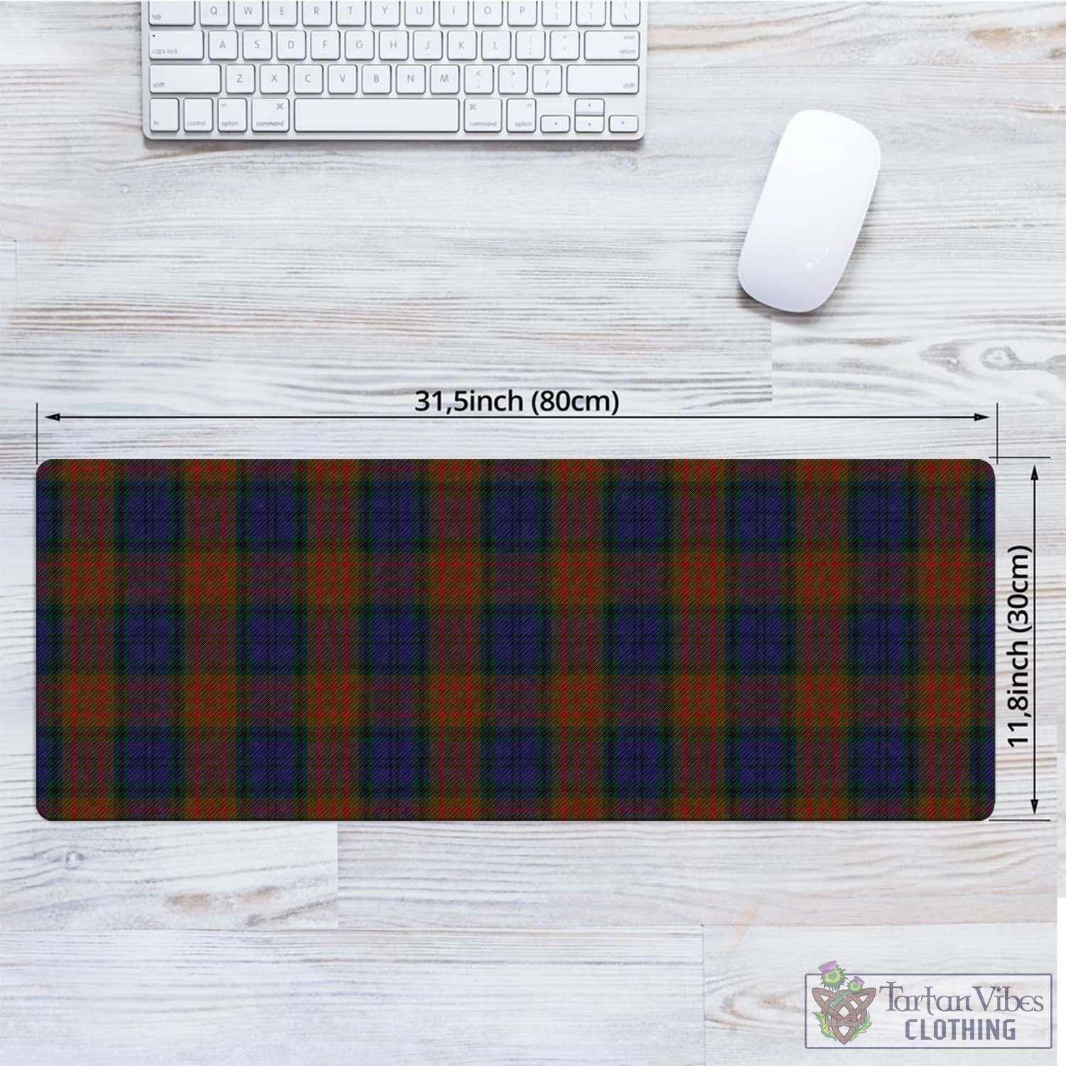 Tartan Vibes Clothing Longford County Ireland Tartan Mouse Pad