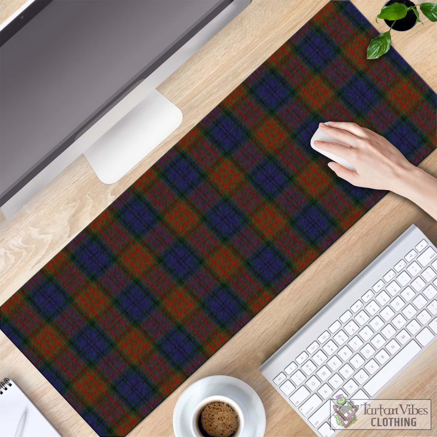 Tartan Vibes Clothing Longford County Ireland Tartan Mouse Pad