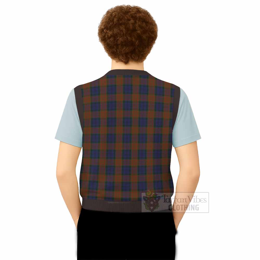 Longford County Ireland Tartan Knitted V-Neck Vest - Tartan Vibes Clothing