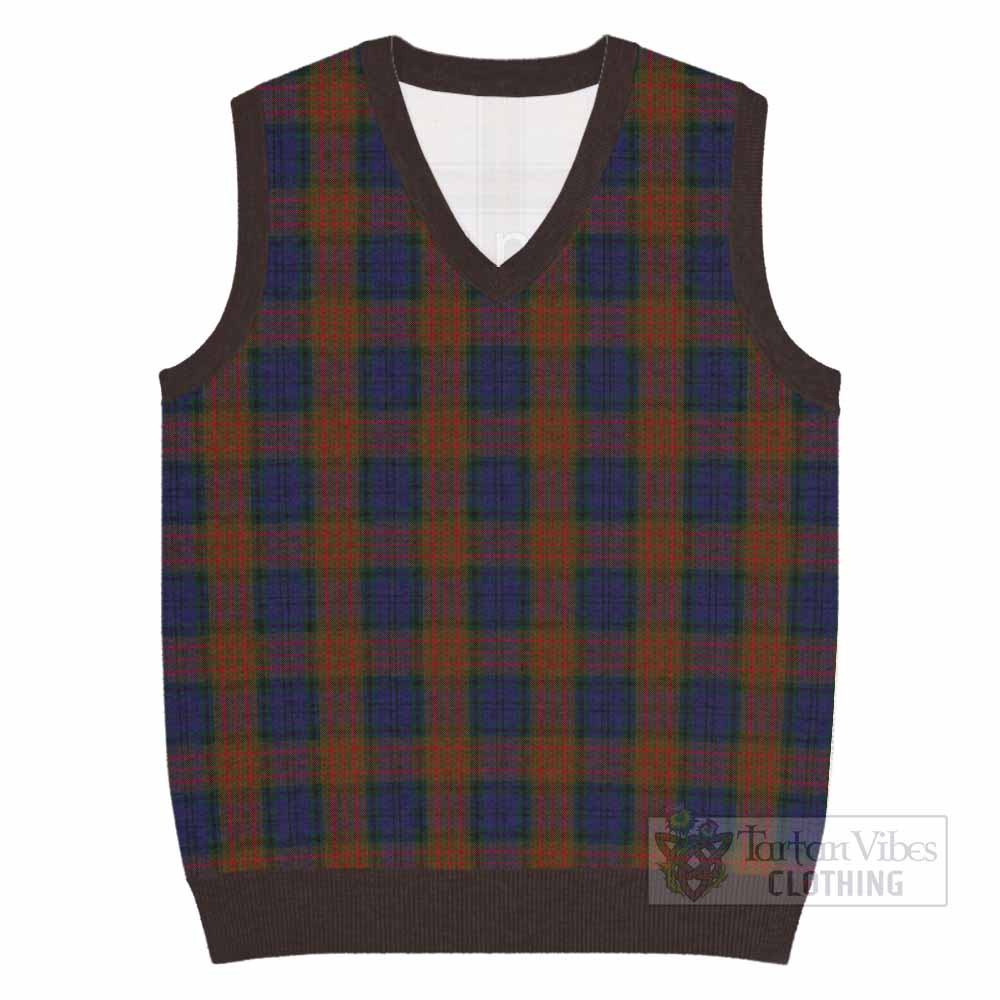 Longford County Ireland Tartan Knitted V-Neck Vest - Tartan Vibes Clothing