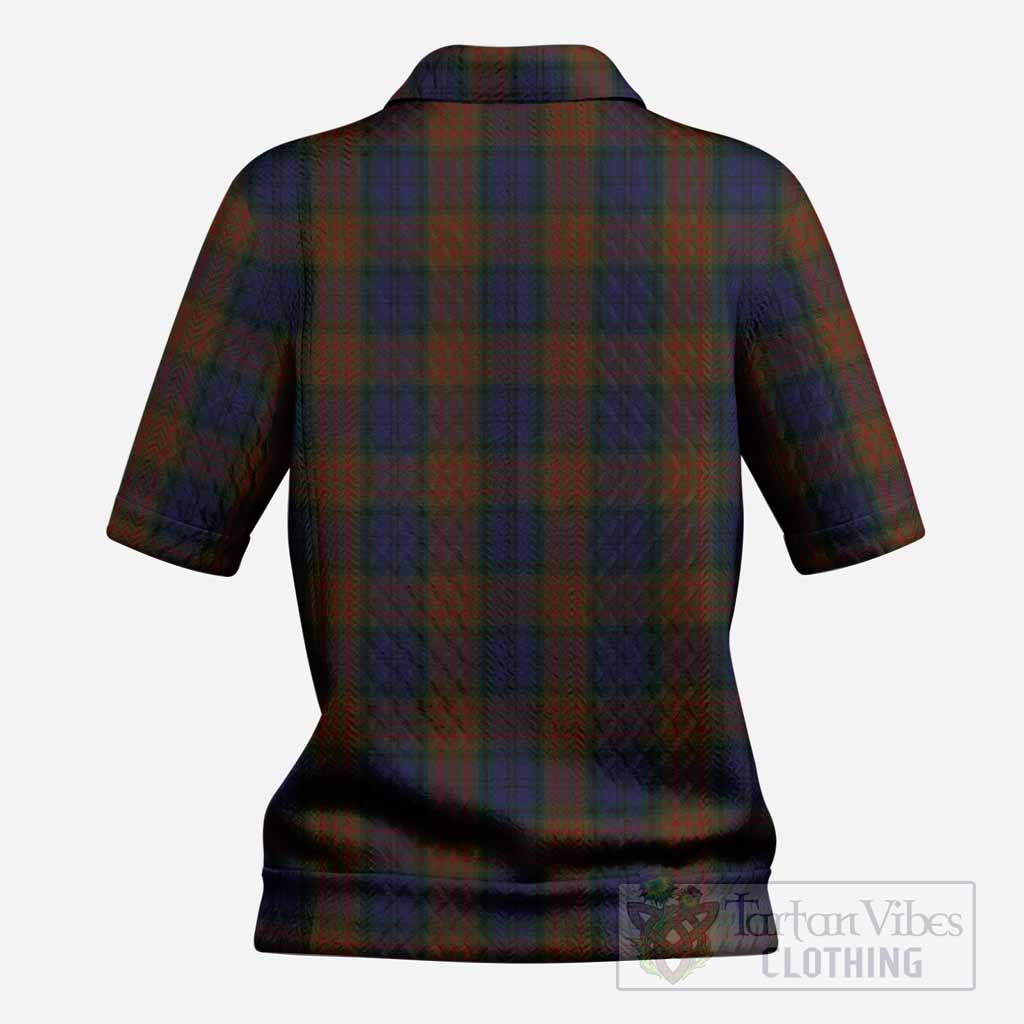 Longford County Ireland Tartan Women’s Polo Sweater Top