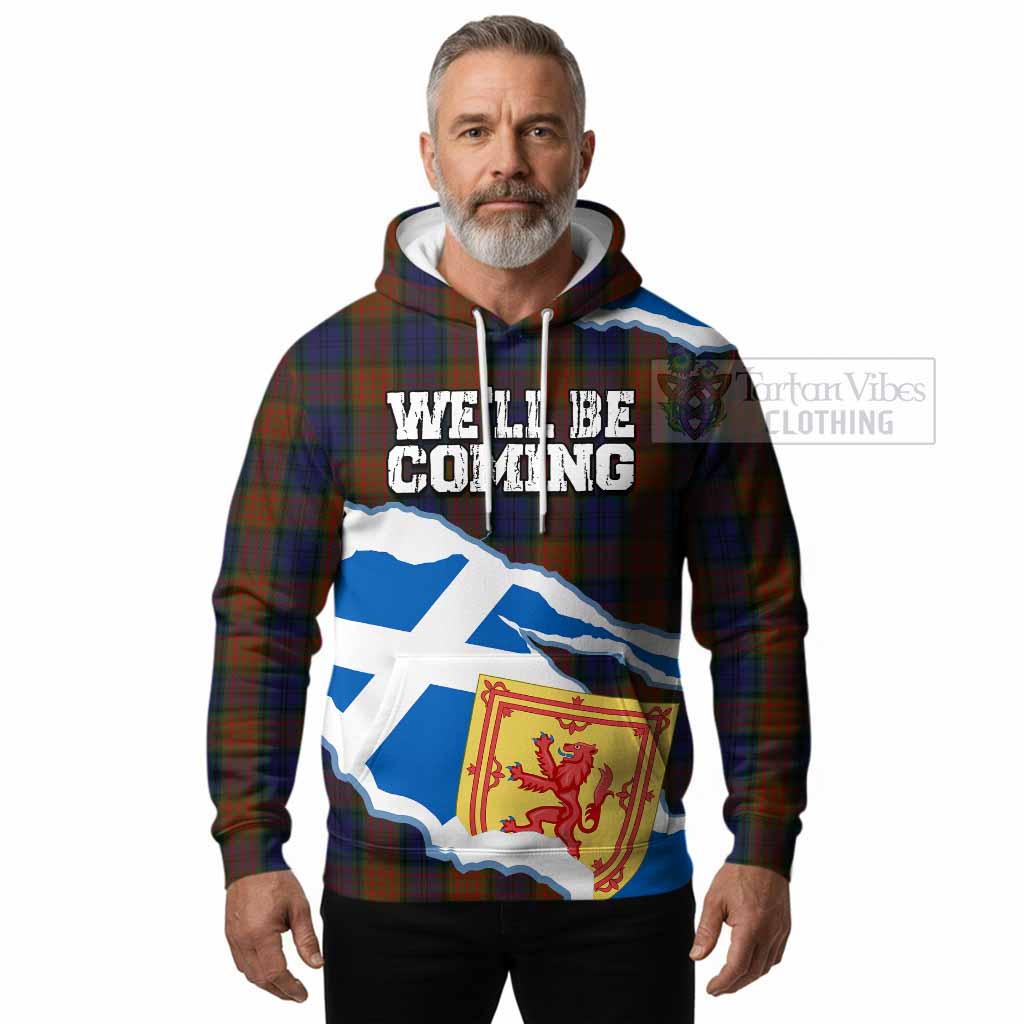 Longford Scotland Football Tartan Hoodie We'll Be Coming