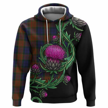 Longford Tartan Hoodie Resilient Scottish Thistle