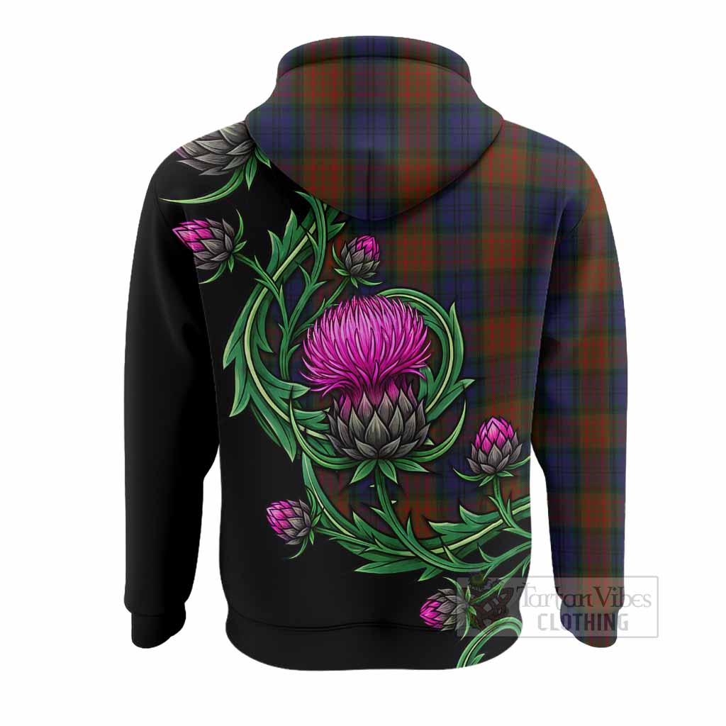 Longford Tartan Hoodie Resilient Scottish Thistle